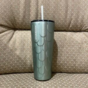BRAND NEW ⭐️ Mermaid Scale Starbucks 24oz venti tumbler